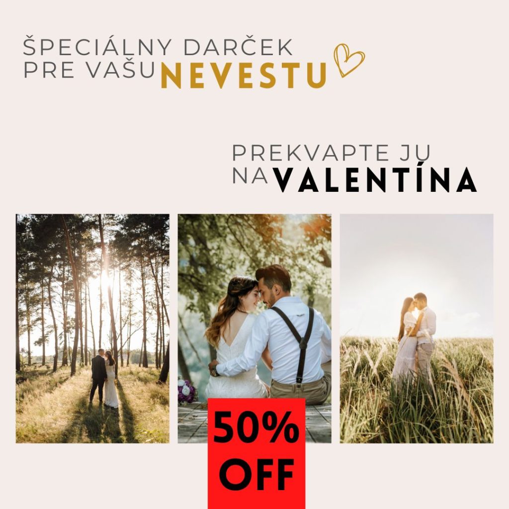 špeciálny darček na Valentína pre vašu milovanú nevestu